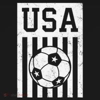 USA Soccer American Flag Soccer Fan T-Shirt thumb 7