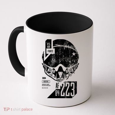 USAF Superior Pilot Helmet  Coffee Mug