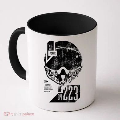 USAF Superior Pilot Helmet Coffee Mug