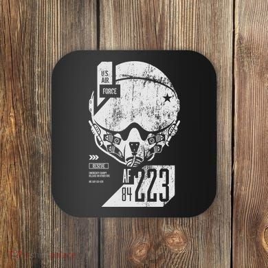 USAF Superior Pilot Helmet  Coaster
