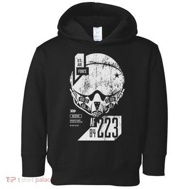 USAF Superior Pilot Helmet  Toddler Hoodie