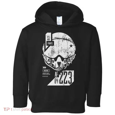 USAF Superior Pilot Helmet Toddler Hoodie