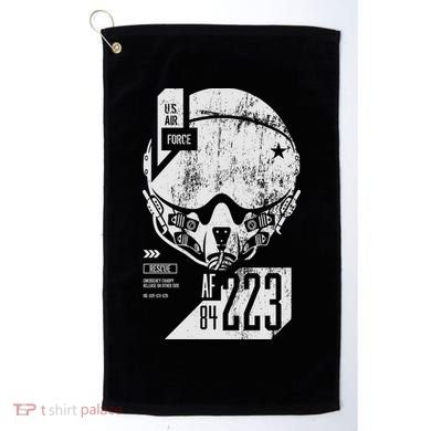 USAF Superior Pilot Helmet  Golf Towel