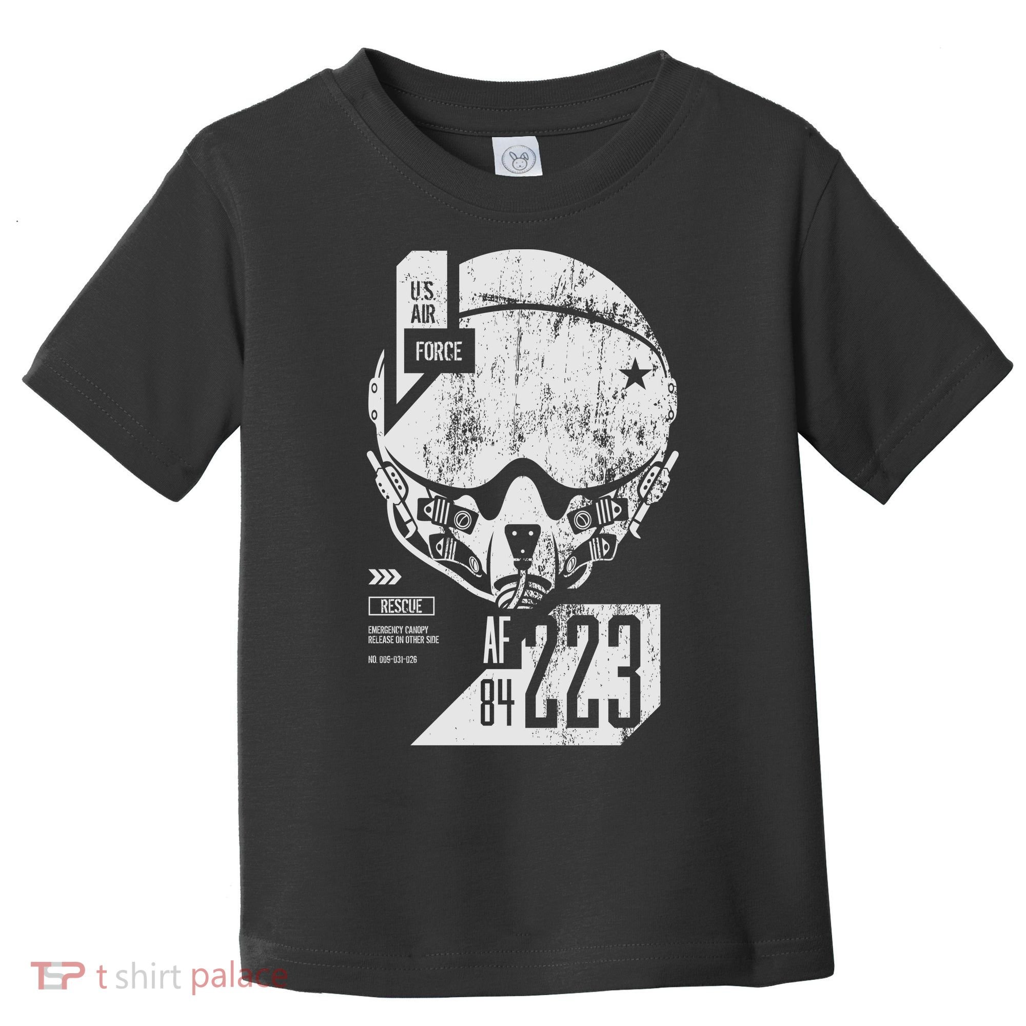 USAF Superior Pilot Helmet  Toddler T-Shirt