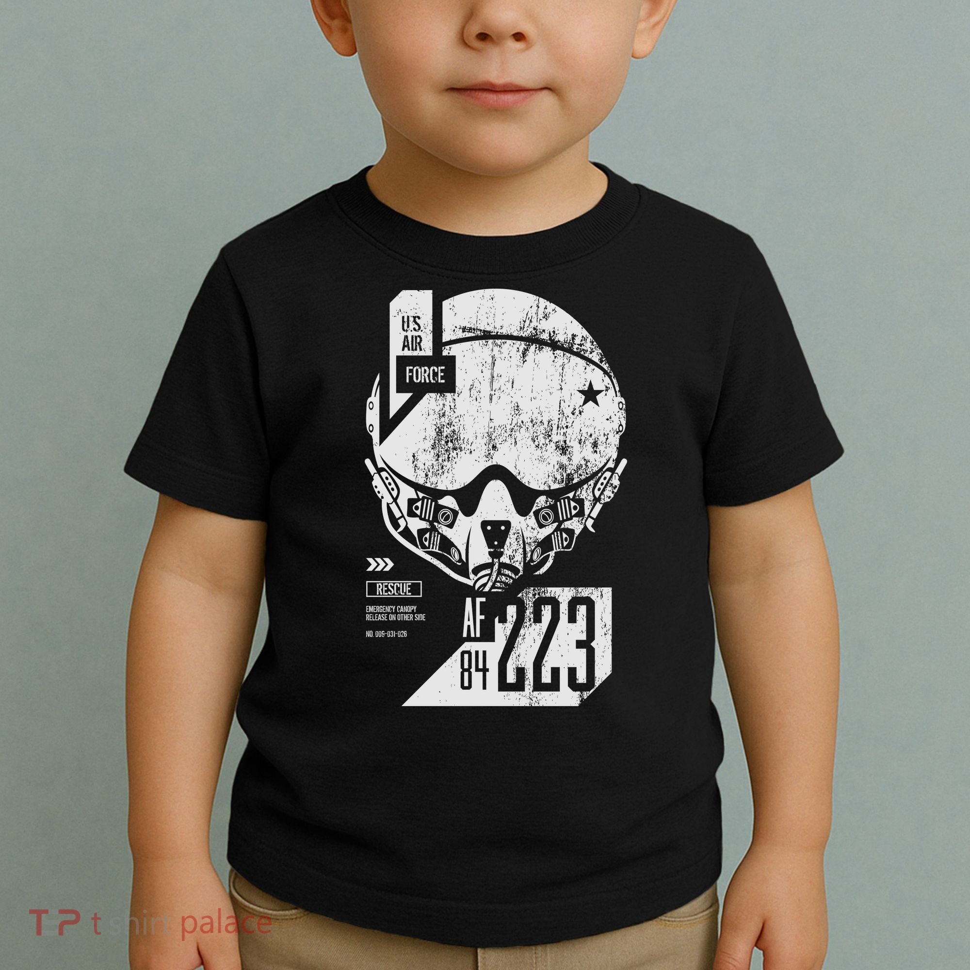 USAF Superior Pilot Helmet  Toddler T-Shirt