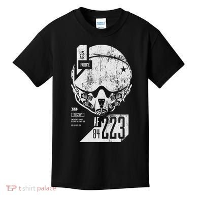 USAF Superior Pilot Helmet  Kids T-Shirt