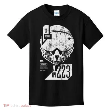 USAF Superior Pilot Helmet  Kids T-Shirt
