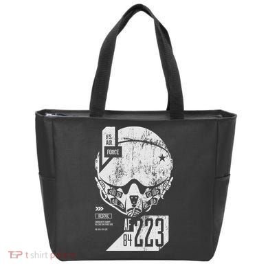 USAF Superior Pilot Helmet  Tote Bag