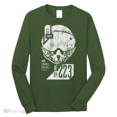 USAF Superior Pilot Helmet  Long Sleeve Shirt