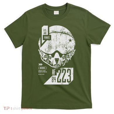 USAF Superior Pilot Helmet  T-Shirt