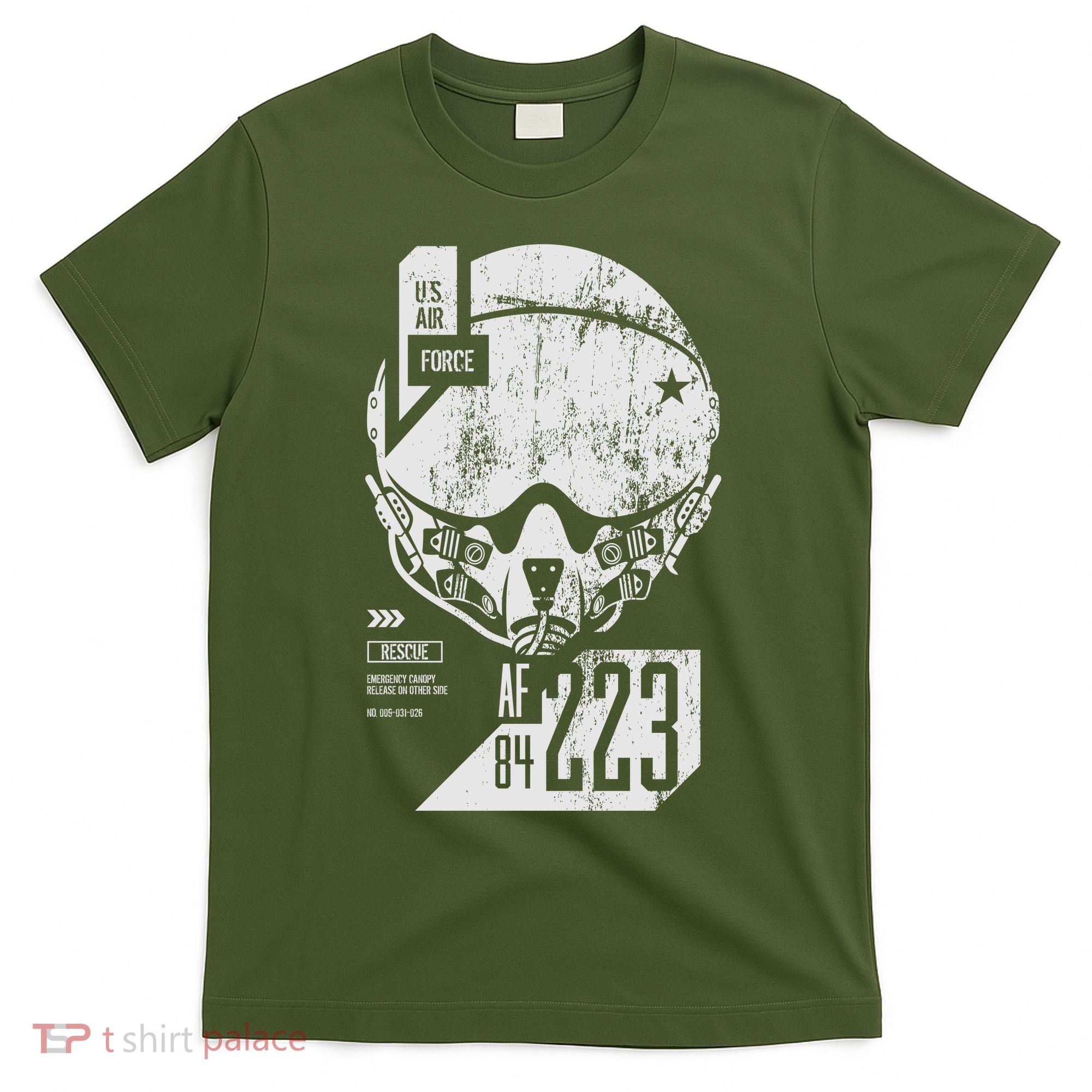 USAF Superior Pilot Helmet  T-Shirt
