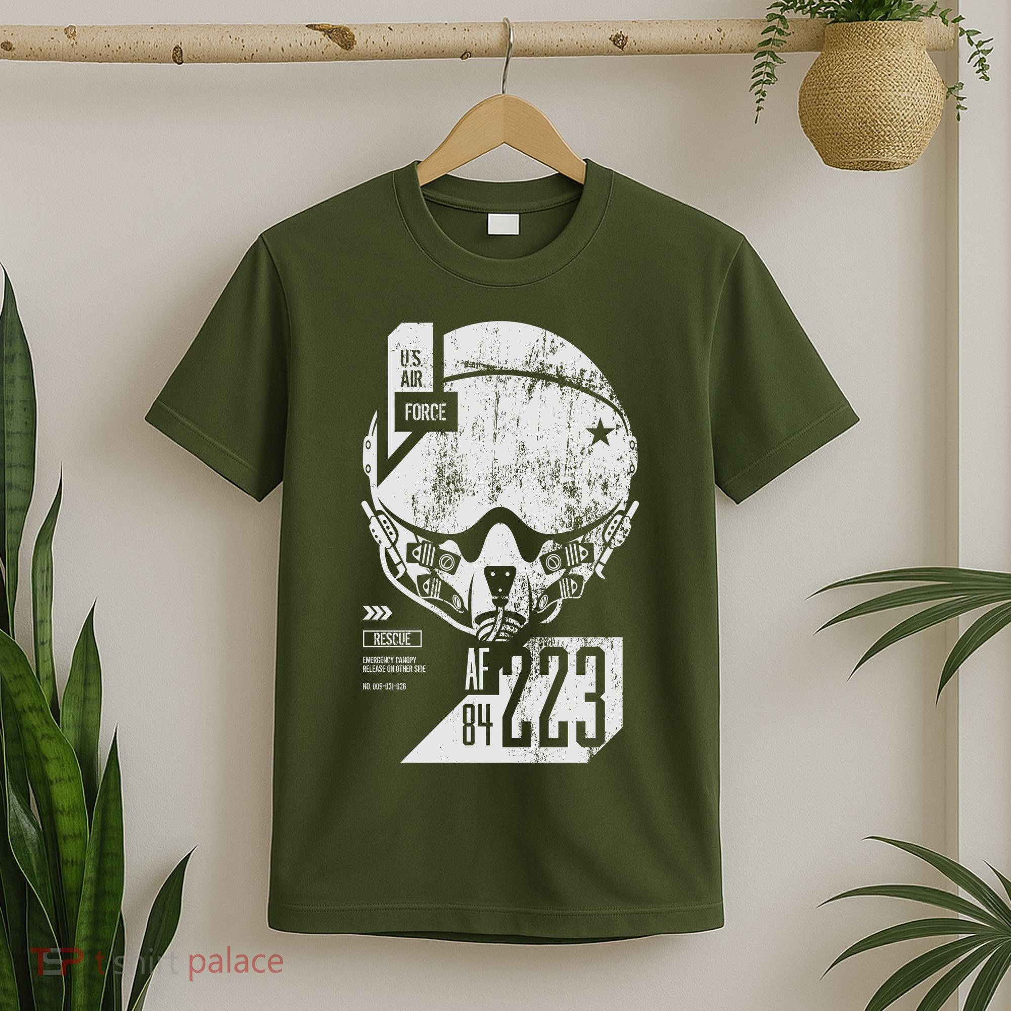 USAF Superior Pilot Helmet  T-Shirt