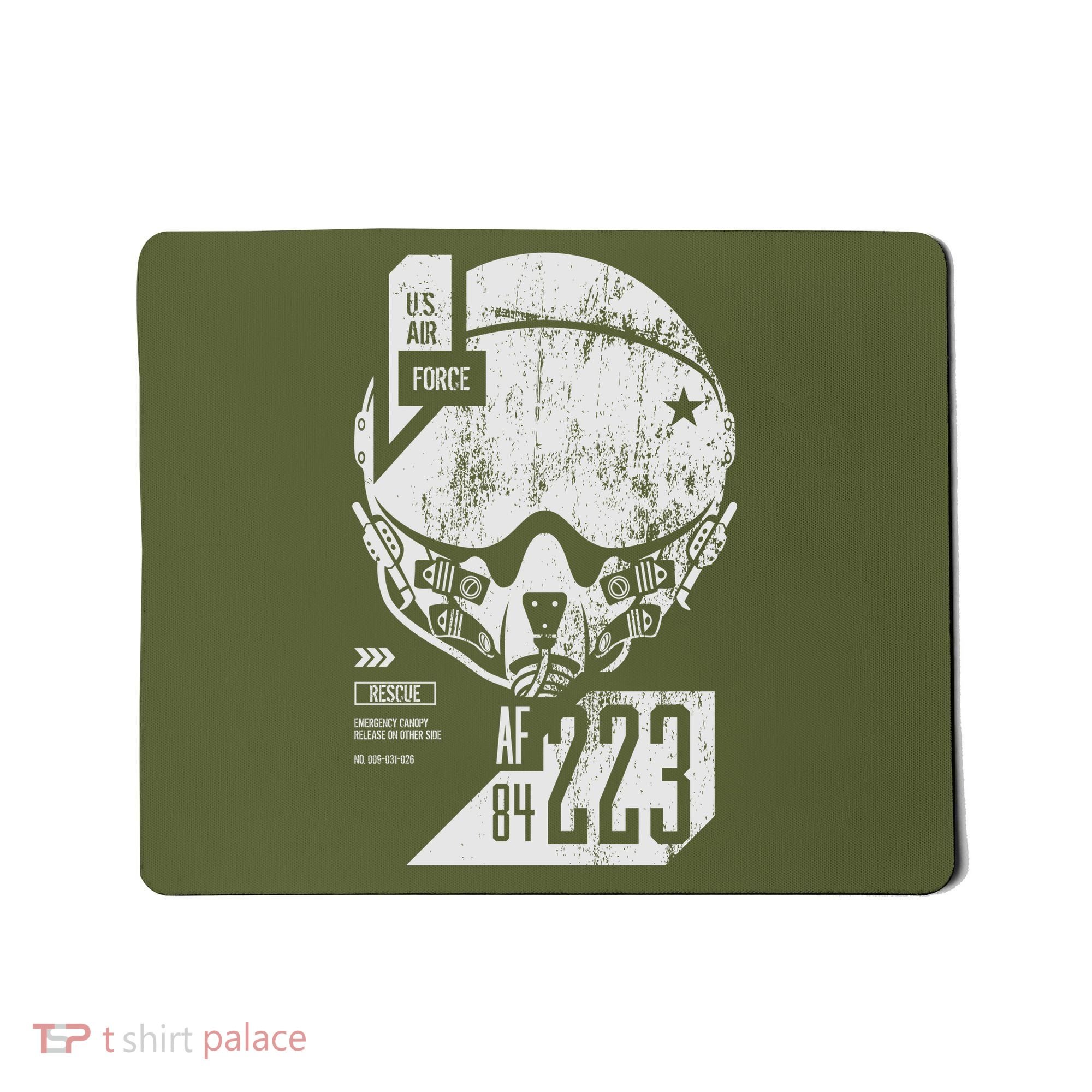 USAF Superior Pilot Helmet  Mousepad