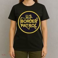United States Border Patrol Immigration Border Wall T-Shirt thumb 4