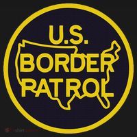 United States Border Patrol Immigration Border Wall Women's Hoodie thumb 2