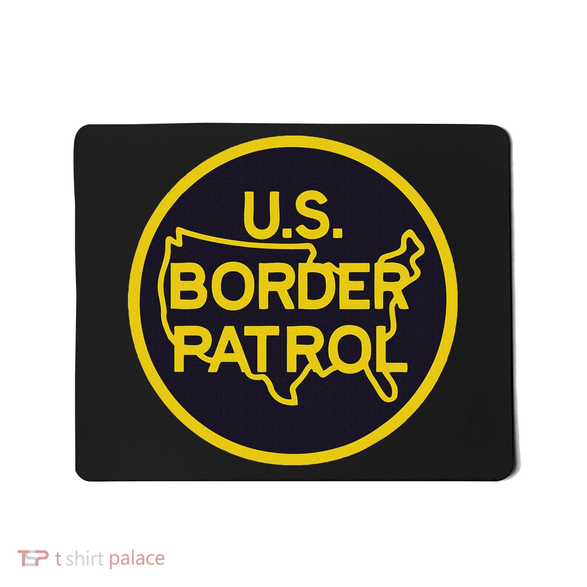 United States Border Patrol Immigration Border Wall Mousepad