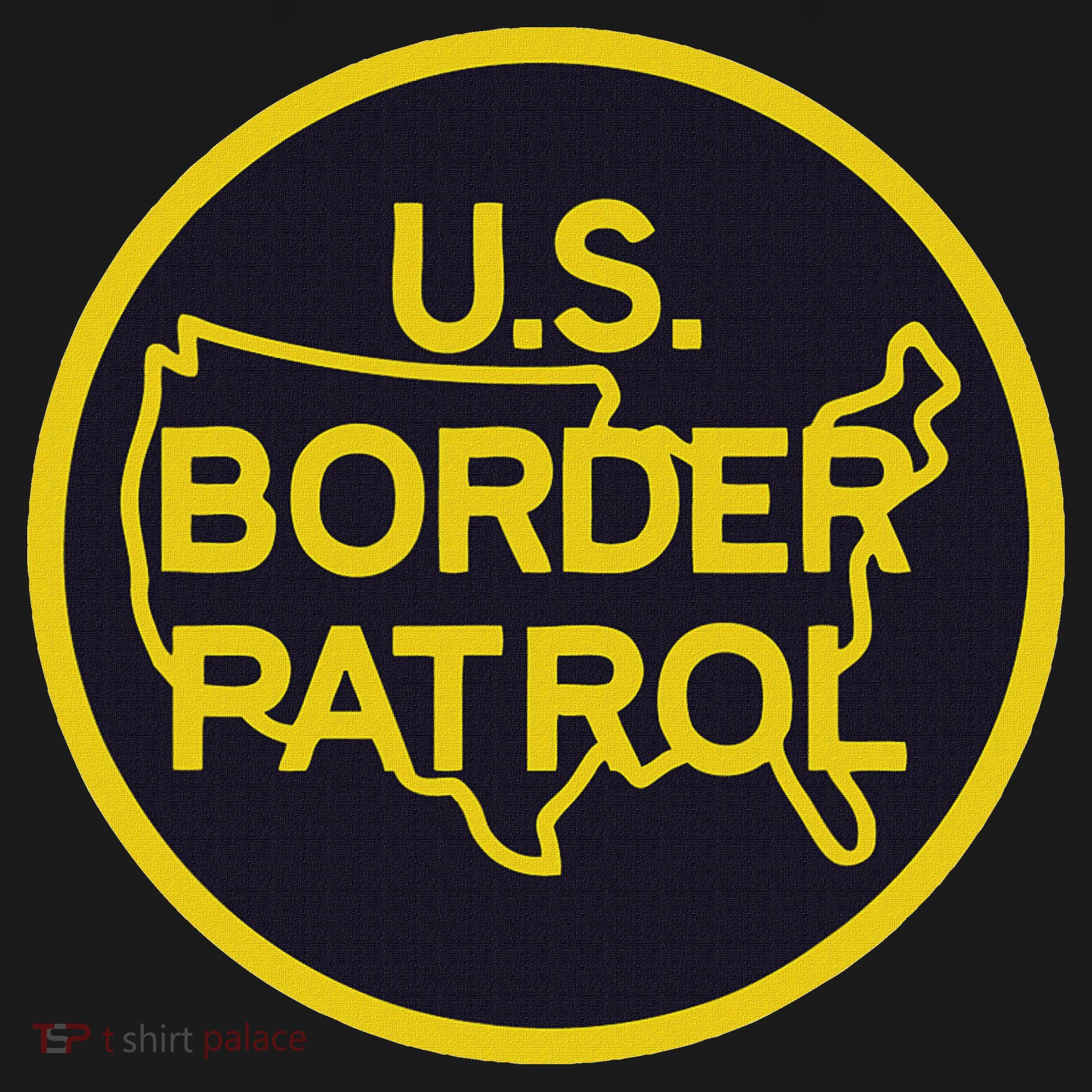United States Border Patrol Immigration Border Wall Women's Tank Top