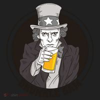 Uncle Sam Beer Women's Sweatshirt thumb 2