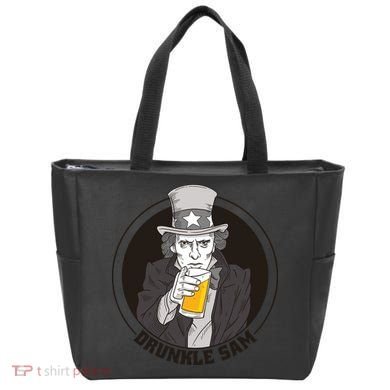 Uncle Sam Beer Tote Bag