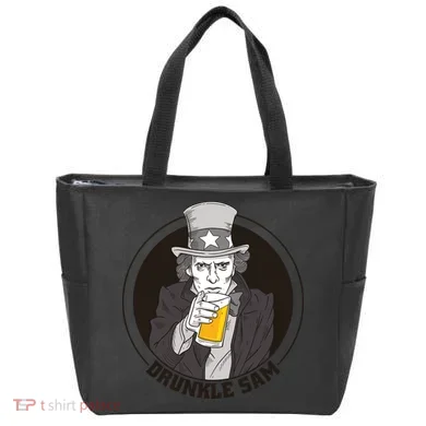 Uncle Sam Beer Tote Bag