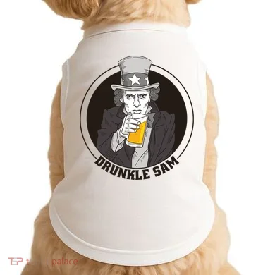 Uncle Sam Beer Doggie Tank