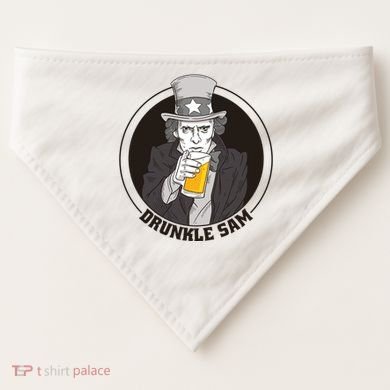 Uncle Sam Beer USA-Made Doggie Bandana