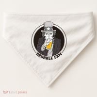 Uncle Sam Beer USA-Made Doggie Bandana thumb 0