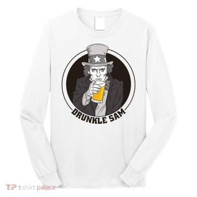 Uncle Sam Beer Long Sleeve Shirt