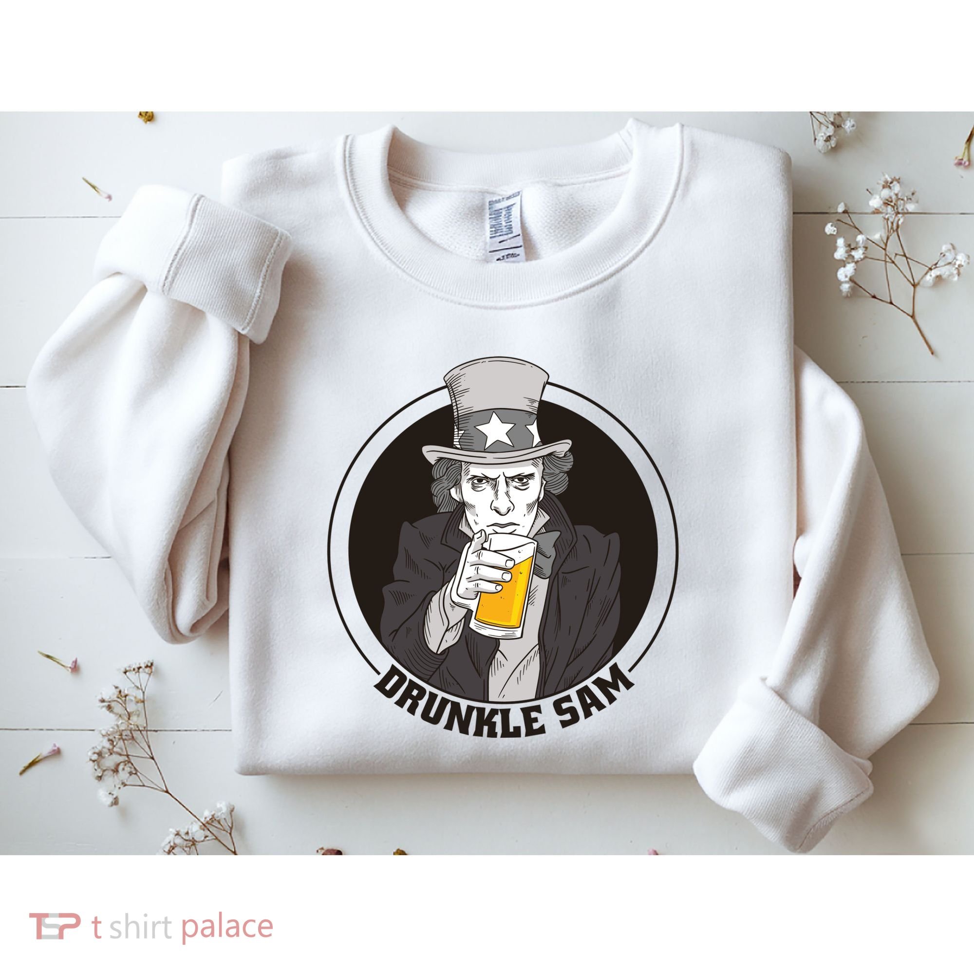 Uncle Sam Beer Sweatshirt