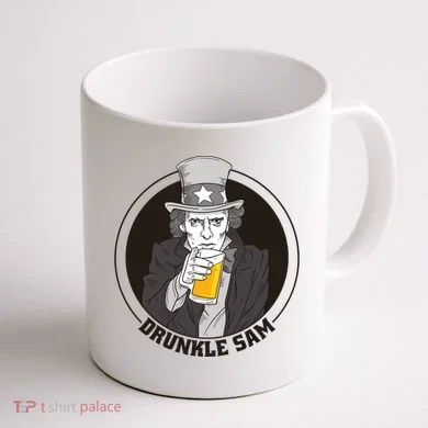 Uncle Sam Beer Coffee Mug back