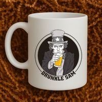 Uncle Sam Beer Coffee Mug thumb 2