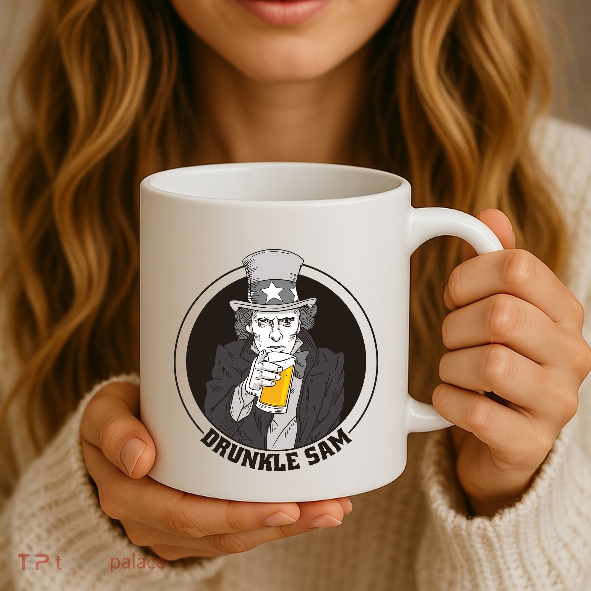 Uncle Sam Beer Coffee Mug