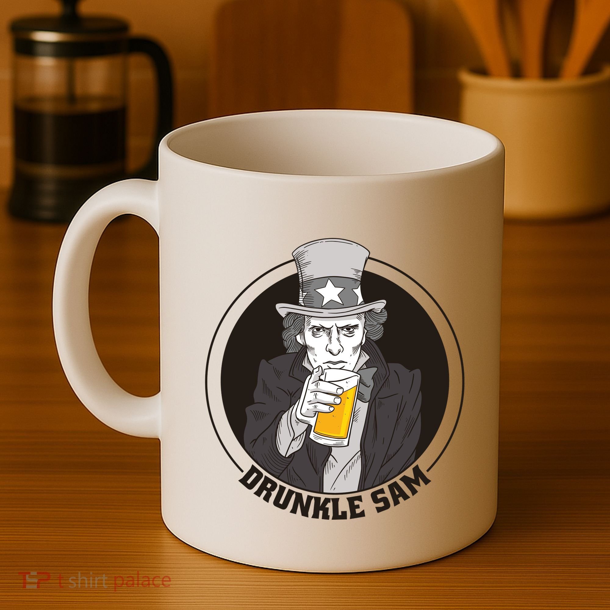 Uncle Sam Beer Coffee Mug