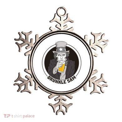 Uncle Sam Beer Ornament