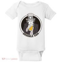 Uncle Sam Beer Baby Bodysuit thumb 0