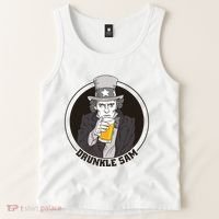 Uncle Sam Beer Tank Top thumb 2