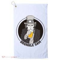Uncle Sam Beer Golf Towel thumb 0