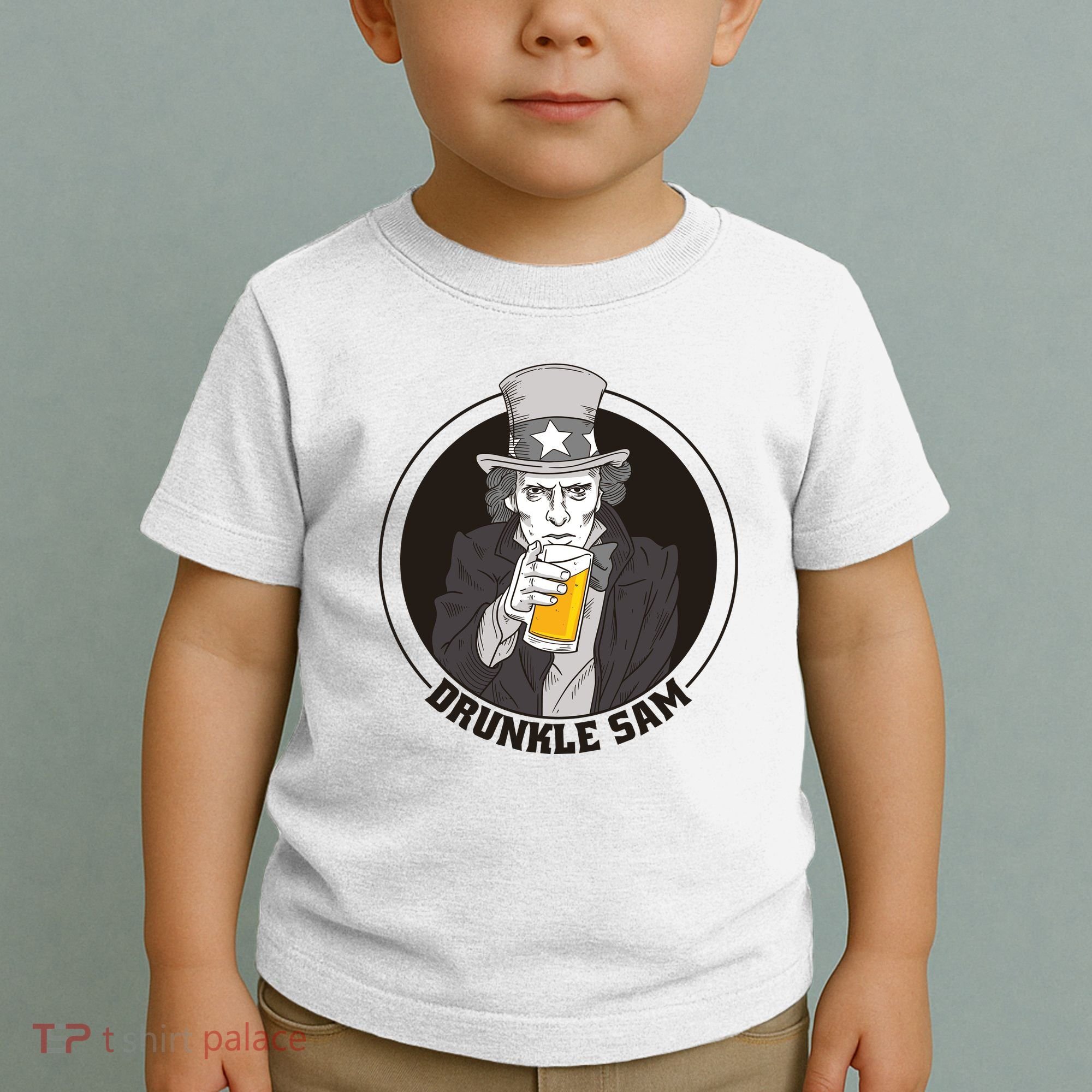 Uncle Sam Beer Toddler T-Shirt