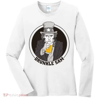 Uncle Sam Beer Women's Long Sleeve Shirt
