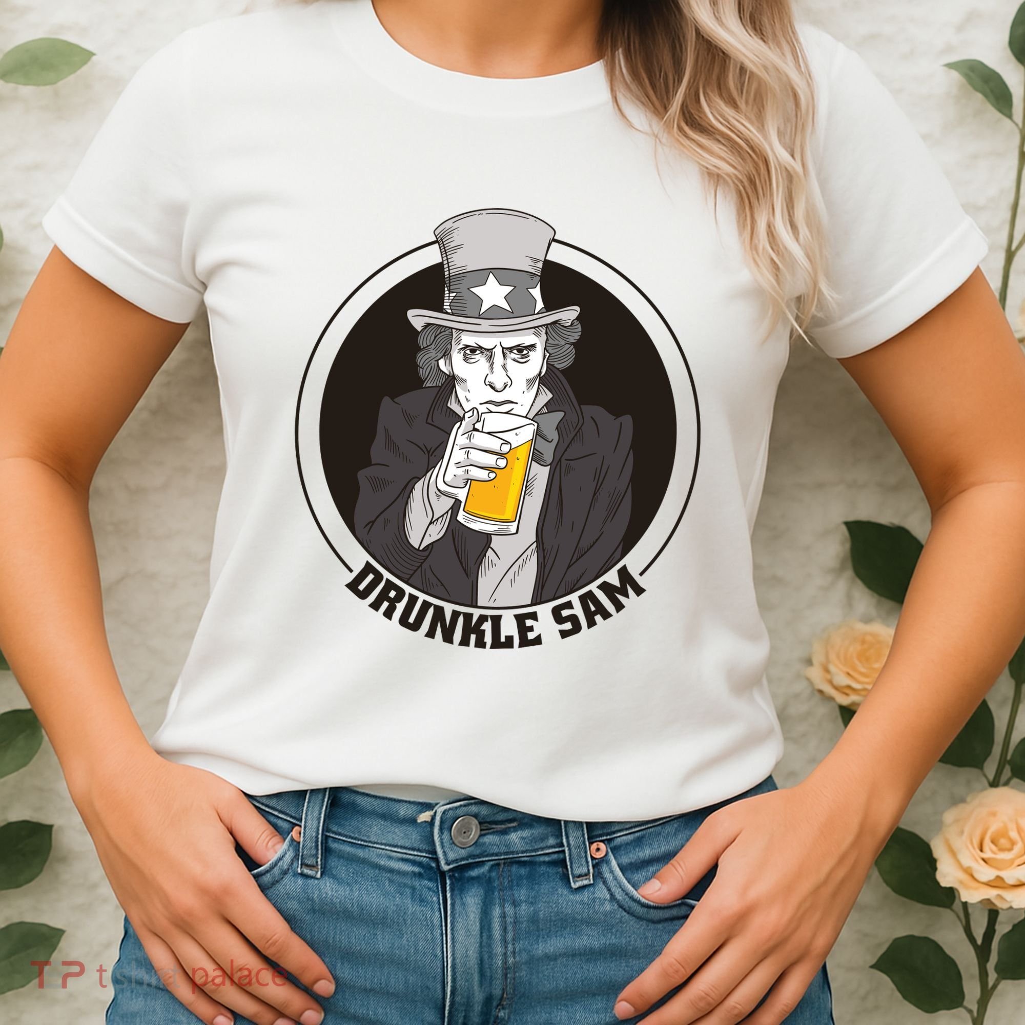 Uncle Sam Beer Women's T-Shirt