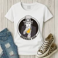 Uncle Sam Beer Women's T-Shirt thumb 3