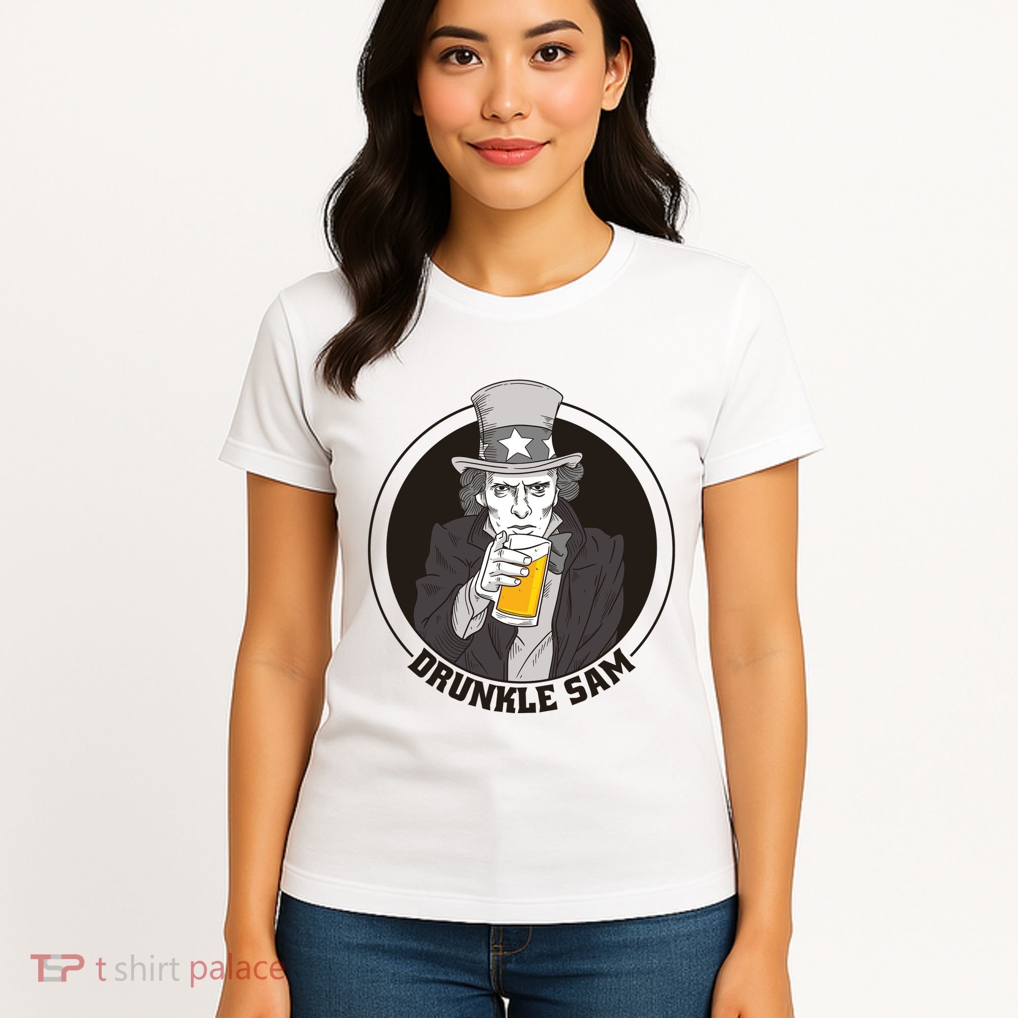 Uncle Sam Beer Women's T-Shirt