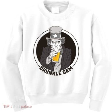 Uncle Sam Beer Kids Sweatshirt