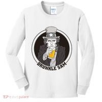 Uncle Sam Beer Kids Long Sleeve Shirt thumb 0