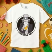 Uncle Sam Beer Kids T-Shirt thumb 3