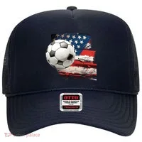 Usa Soccer Ball And Flag Hat thumb 0