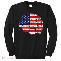 USA Soccer Ball Flag Jersey Sweatshirt thumb 0
