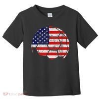 USA Soccer Ball Flag Jersey Toddler T-Shirt thumb 0