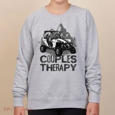 UTV Side By Side Couples Therapy Women's Sweatshirt
