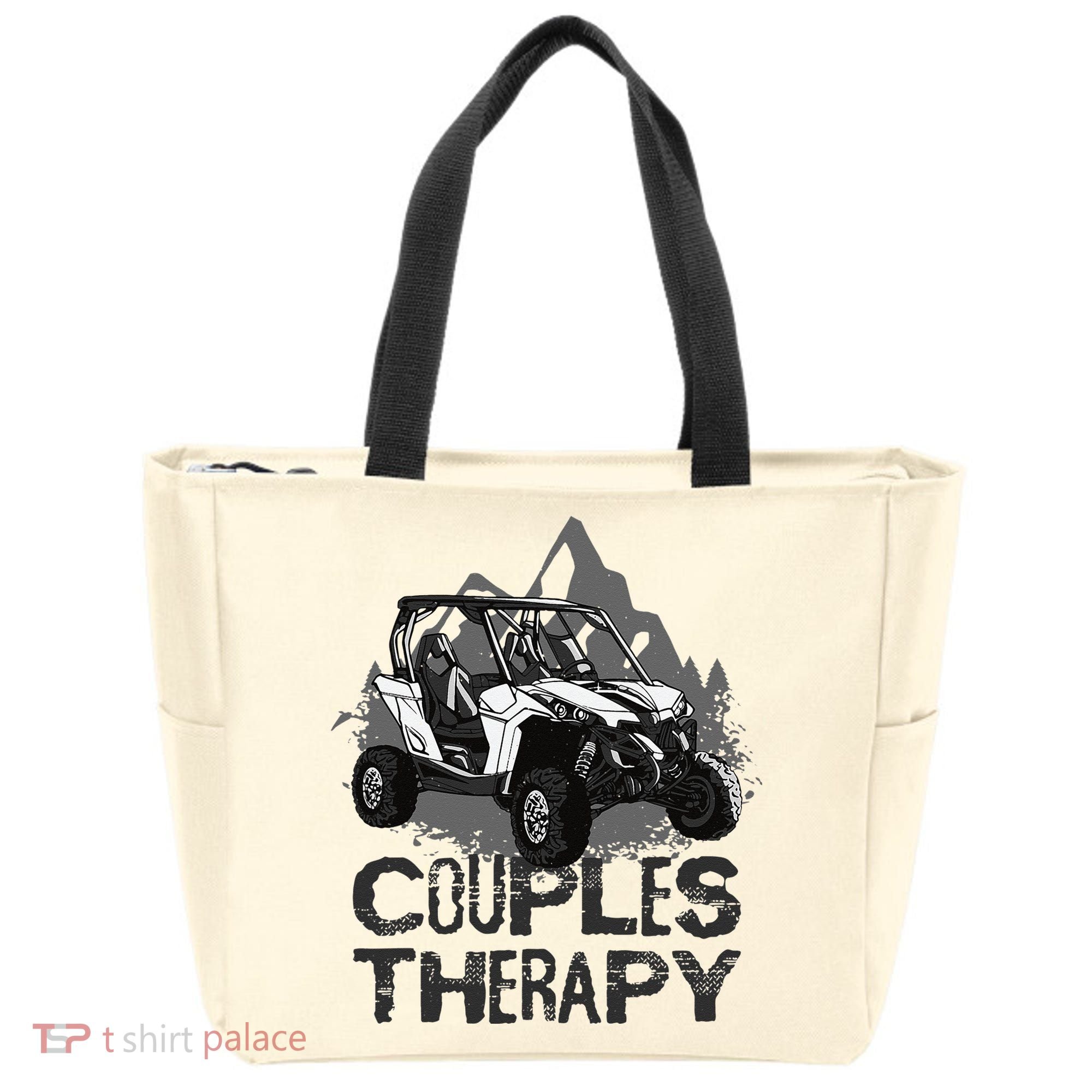 UTV Side By Side Couples Therapy Tote Bag
